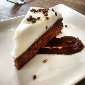 Smores cake  at enVie A Vegan Kitchen in Halifax