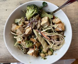 Protein power bowl stirred up  at enVie A Vegan Kitchen in Halifax