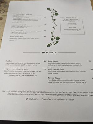  at enVie A Vegan Kitchen in Halifax