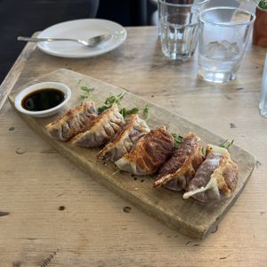 Dumplings  at enVie A Vegan Kitchen in Halifax