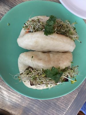 The bao... just beautiful at enVie A Vegan Kitchen in Halifax