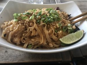 Pad Thai  at enVie A Vegan Kitchen in Halifax