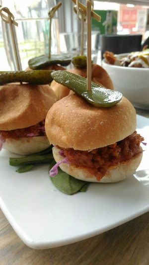 Sliders at enVie A Vegan Kitchen in Halifax
