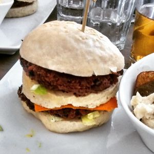 The vegan big mac for Halifax burger week.  at enVie A Vegan Kitchen in Halifax