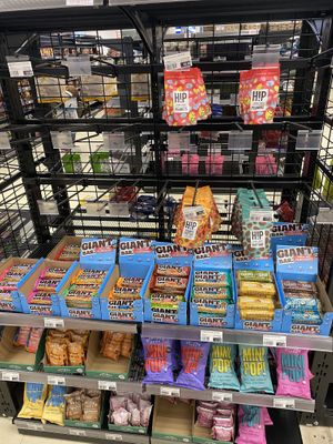 Snacks and flapjacks  at The Plantbase Store at Longdan Oriental Supermarket in Maidstone