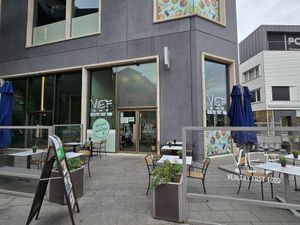 Front /entrance at Vief  in Kortrijk