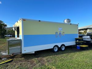 This is what their food truck looks like at Kokoz in Hilo