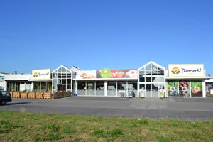 Biomarkt Wesel Außenbereich at Biomarkt Wesel in Wesel