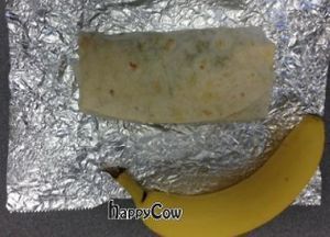 [Huge banana for scale] at Bebas and Amigos in Seattle