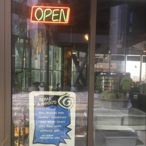 there are no vegan options here! walked here from work for nothing  at Bebas and Amigos in Seattle