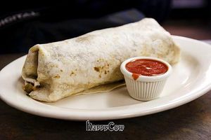 Gene's Vegan Breakfast Burrito. at Bebas and Amigos in Seattle