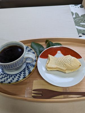 鯛焼き at Gekko Vegan Cafe - 月虹 in Ehime
