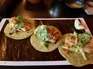Tofu tacos (bland 2 ⭐️)  at Tamayo in Denver