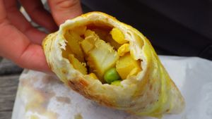 Veg samosa at L'appetit in Copenhagen