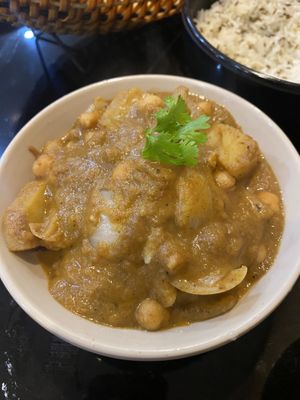 Aloo chana masala   at Maruthi Bhojan in Hoi An