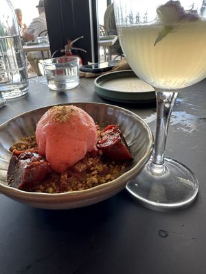 Dessert  at Nick O'leary Wines in Wallaroo