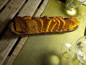 Pumpkin bread at Settecentoalberi in Noventa Di Piave