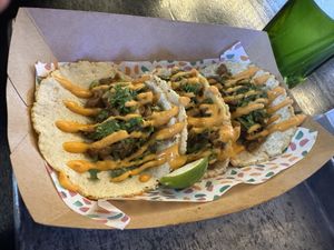 Vegan Oyster mushroom taco 🌮   at Nairobi Street Kitchen in Nairobi