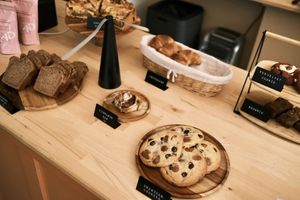 Baked goods.  at COZY in Delft