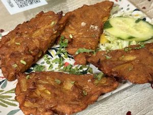 Onion Bhaji  at Punjabi Curry in Calpe