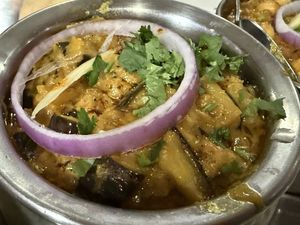 Brinjal Bhajia  at Punjabi Curry in Calpe