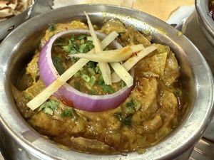 Mushroom Curryy  at Punjabi Curry in Calpe