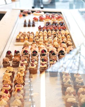 Some of our cupcakes. at Momade Cupcakes in Brussels