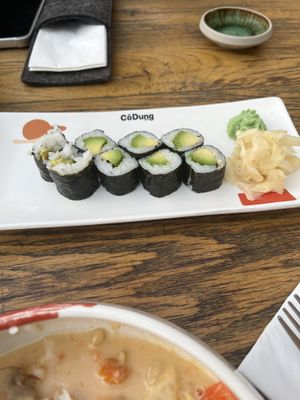   at CôDung Sushi in Nuremberg