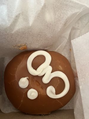 Vegan maple cream  at Voodoo Doughnut in Chicago