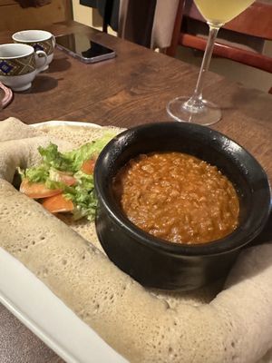 Lentil mix  at Habeshawi in Poznan