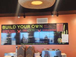 Menu at South Shore Taco Guy in Hull