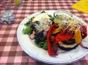 So pretty! at Nice Life International Cafe in Nice