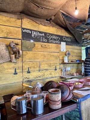   at White Elephant Cookery Class in Ella