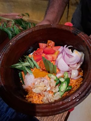 For dhal at White Elephant Cookery Class in Ella