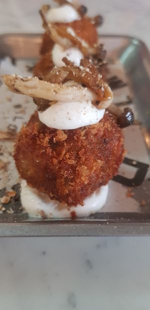 Wild Mushroom Arancini at Wild Fire  in Sunderland