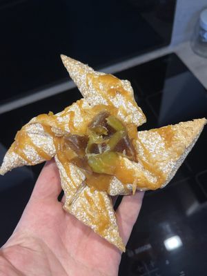 Salted caramel pastry   at Little Audrey's Plant Based Mobile Cafe in Inverness