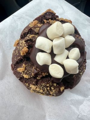 Smores cookie   at Little Audrey's Plant Based Mobile Cafe in Inverness