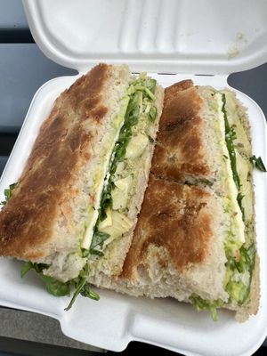 Green goddess   at Little Audrey's Plant Based Mobile Cafe in Inverness