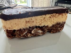 Nanaimo bar   at Little Audrey's Plant Based Mobile Cafe in Inverness