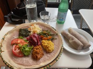   at Les Saveurs d'Abyssinie in Paris