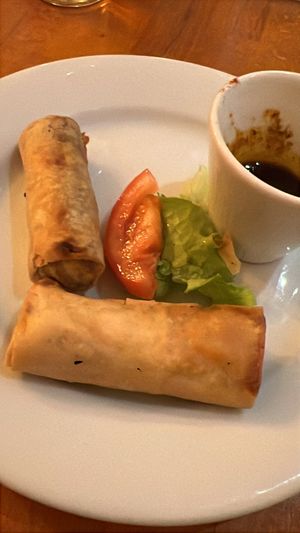 Samosas   at Les Saveurs d'Abyssinie in Paris