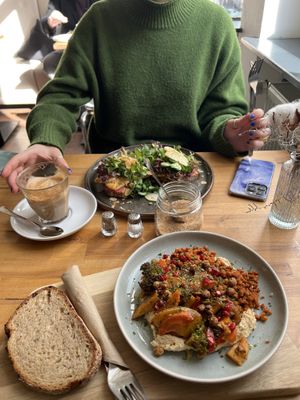 hamshuka végane   at Fiets Kaffeebar in Braunschweig