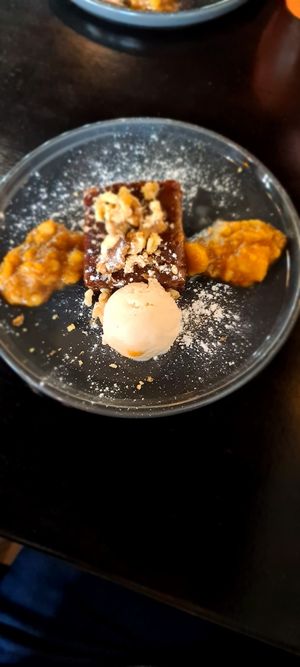Banana sticky toffee at Sòlas Kitchen in Dunfermline