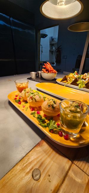 Gol Gappe at Sòlas Kitchen in Dunfermline