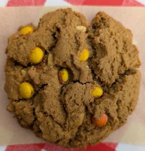 Peanut and M&M cookie at Poppy Shop in Portland