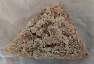 coffee crumble scone at Poppy Shop in Portland