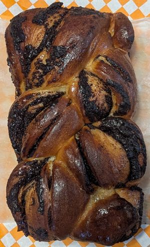 chocolate poppyseed babka at Poppy Shop in Portland