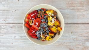 Build your own ACAI BOWL! at Whole Green Cafe in Pompano Beach