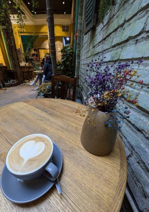 Oatmilk Latte at Hanoi Coffee Culture  in Hanoi