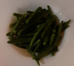 Green beans at Bernabò in Bergamo